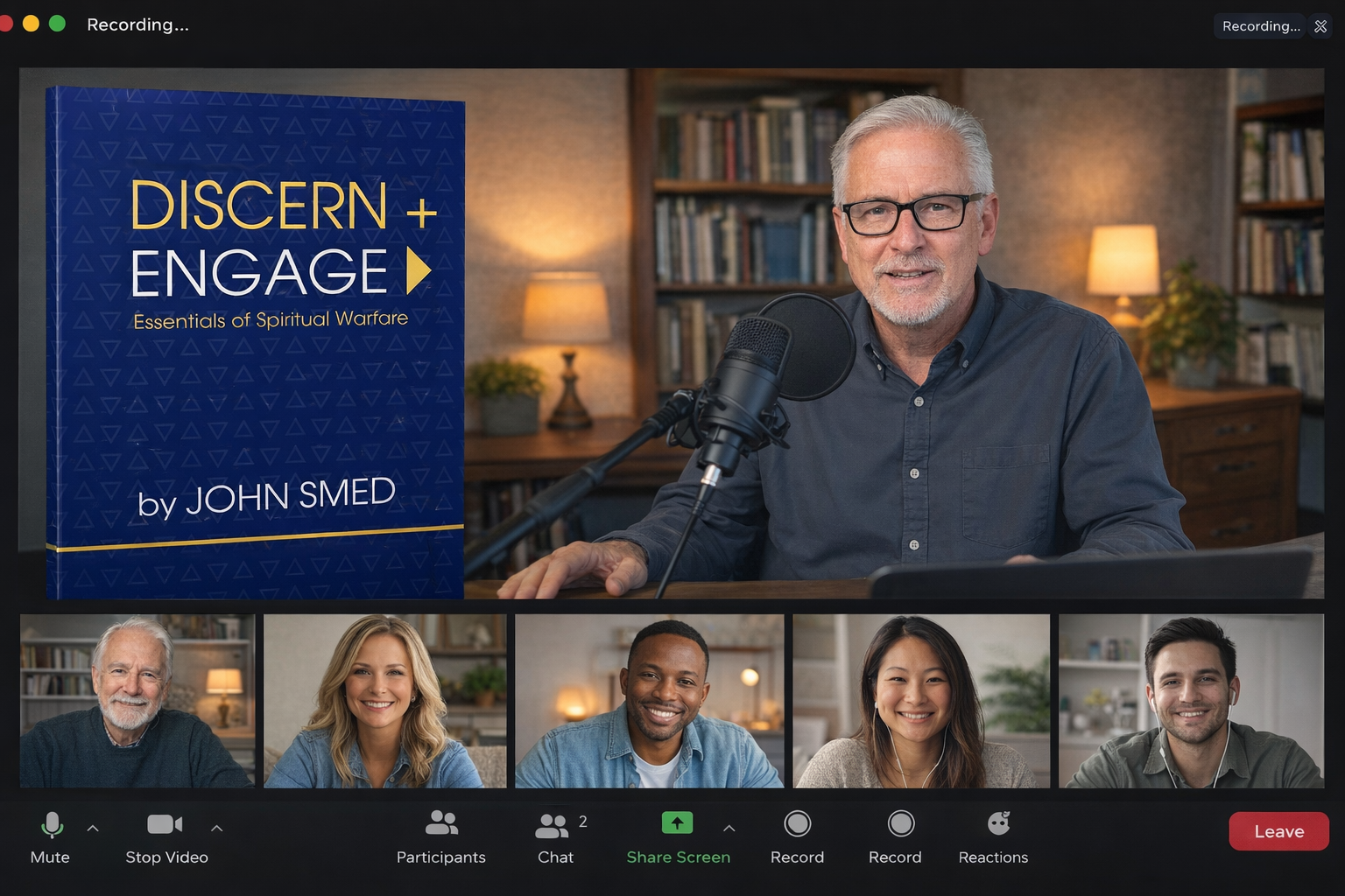 Spiritual Warfare Cohort Discern + Engage, Essentials of Spiritual Warfare  Monday, January 19 - March 9, 2026 8:00pm - 9:30pm Eastern Time